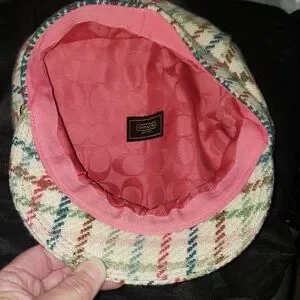 Coach Vintage Newsboy Wool Pink Hat m90321866409_1.jpg main image 3